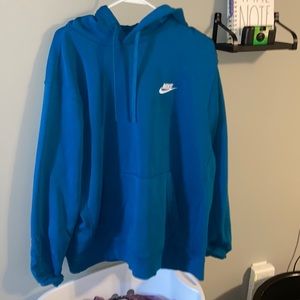 Teal Nike hoodie